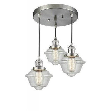 Innovations Lighting 3 Light Multi-Pendant 211/3-SN-G534